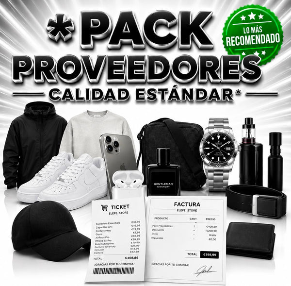 PACK PROVEEDORES CALIDAD ESTÁNDAR