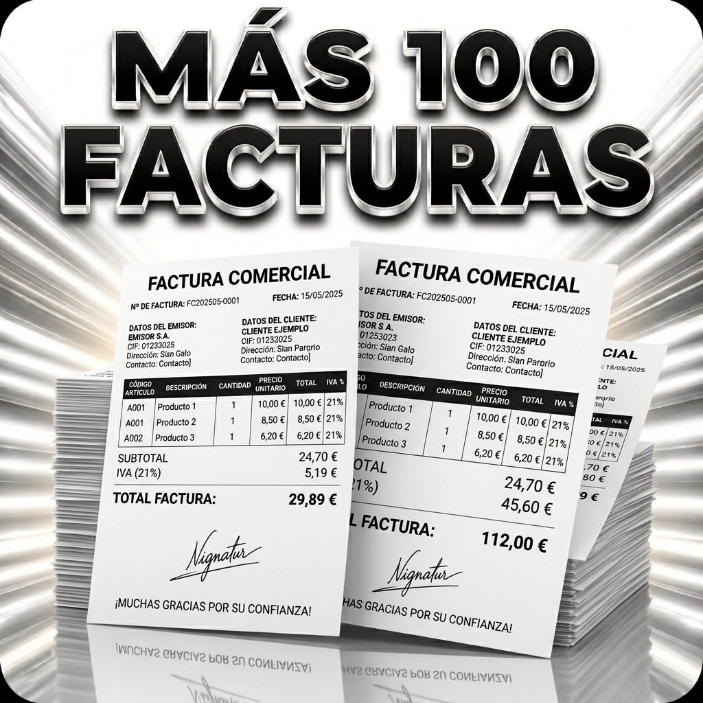 +100 FACTURAS