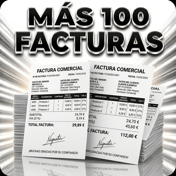 +100 FACTURAS
