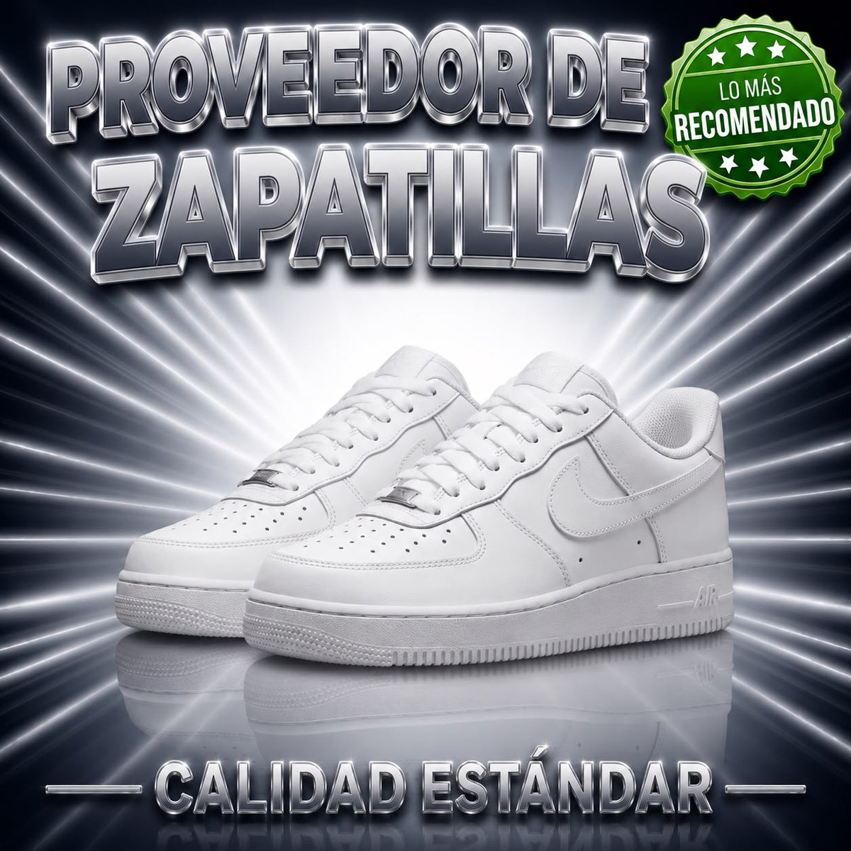 PROVEEDOR ZAPAS CALIDAD ESTANDAR